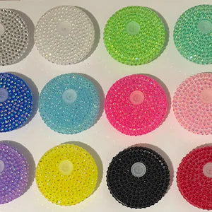 Rhinestone 16oz lids